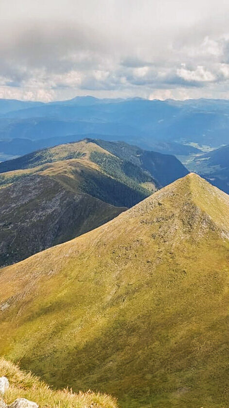 Blick vom Großen Gurpitscheck in den Lungau © Andrea Conrad