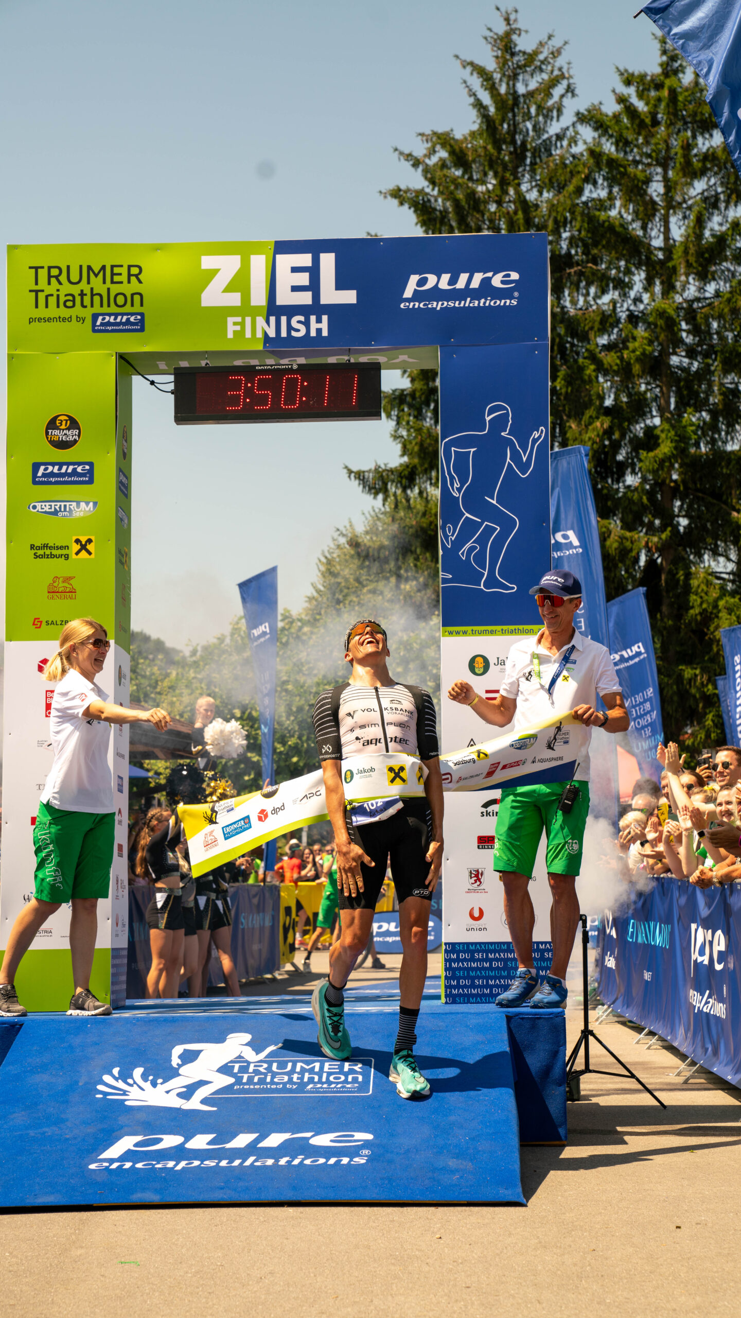 Was für ein Rennen von Lukas Hollaus im Jahr 2023 © Trumer Triathlon