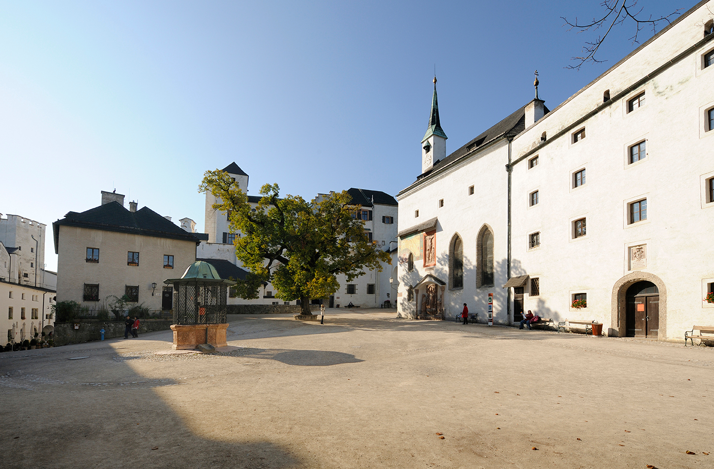Festung Hohensalzburg Innenhof © Burgen- & Schlösserverwaltung