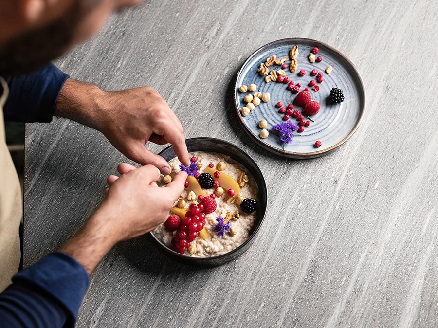 Brunch-Bowls mit Weitblick. ©Weitblick | Bründl 