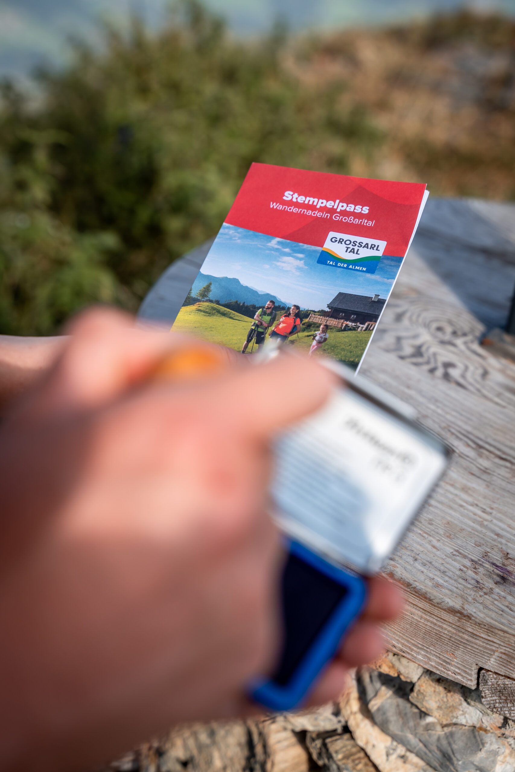 Stempelpass zum Sammeln (Foto: TVB Großarltal)