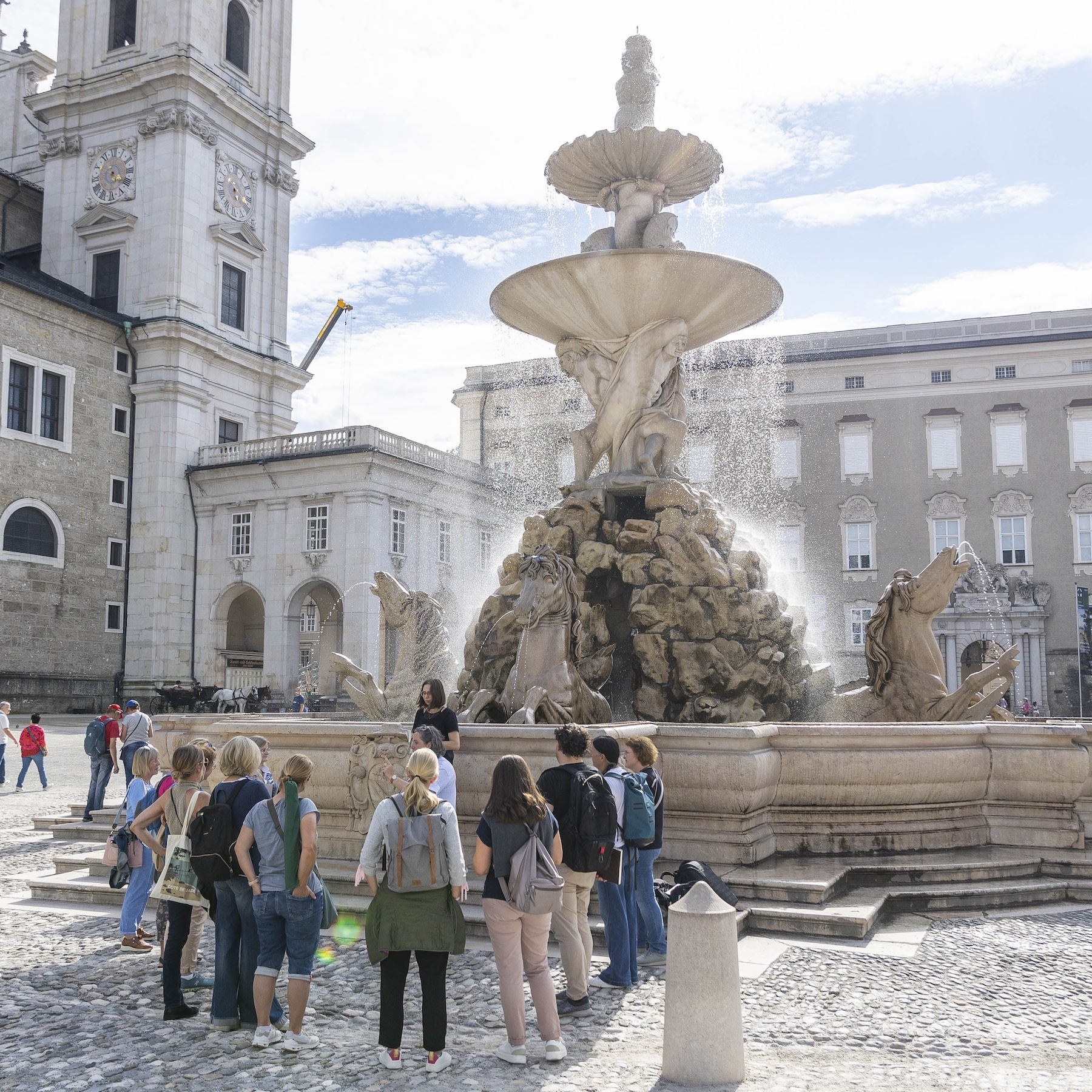 ... durch die Stadt Salzburg