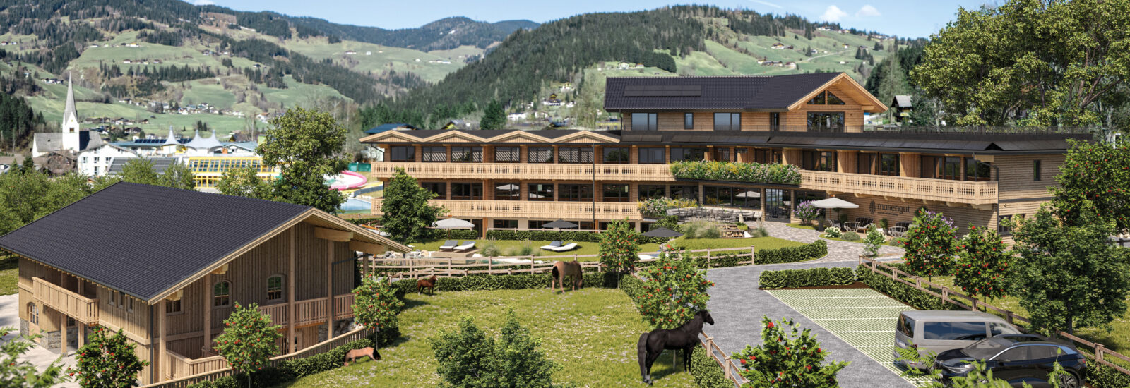 Natur-Aparthotel Mariengut in Wagrain