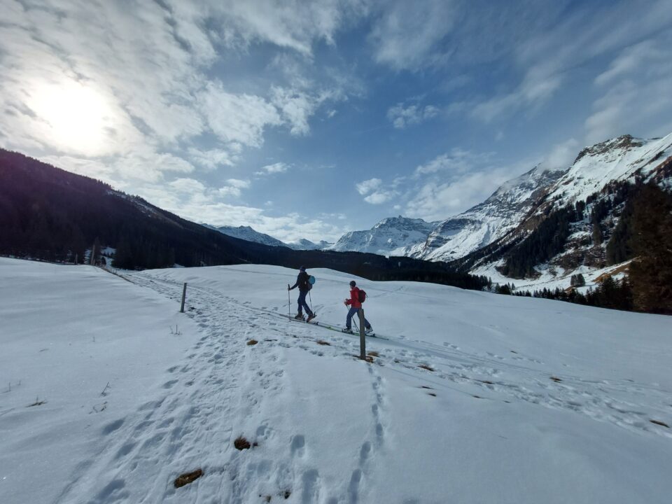 Skitour mit Kindern