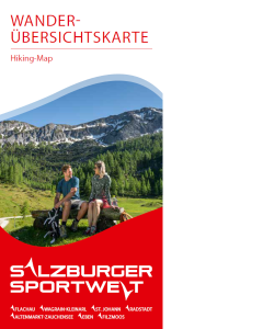 Salzburger Sportwelt Hiking-Map